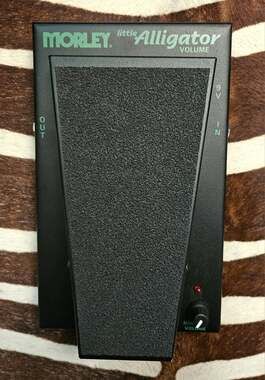 Morley Steve Vai Little Alligator Volume Pedal Guitar Steel Free USA Shipping